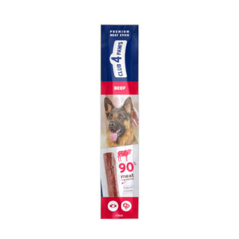 CLUB 4 PAWS Premium meaty stick: wołowiną. Przysmak dla psów