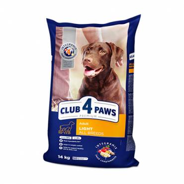 CLUB 4 PAWS PREMIUM „KONTROLA WAGI”. PEŁNOPORCJOWA SUCHA KARMA DLA DOROSŁYCH PSÓW WSZYSTKICH RAS